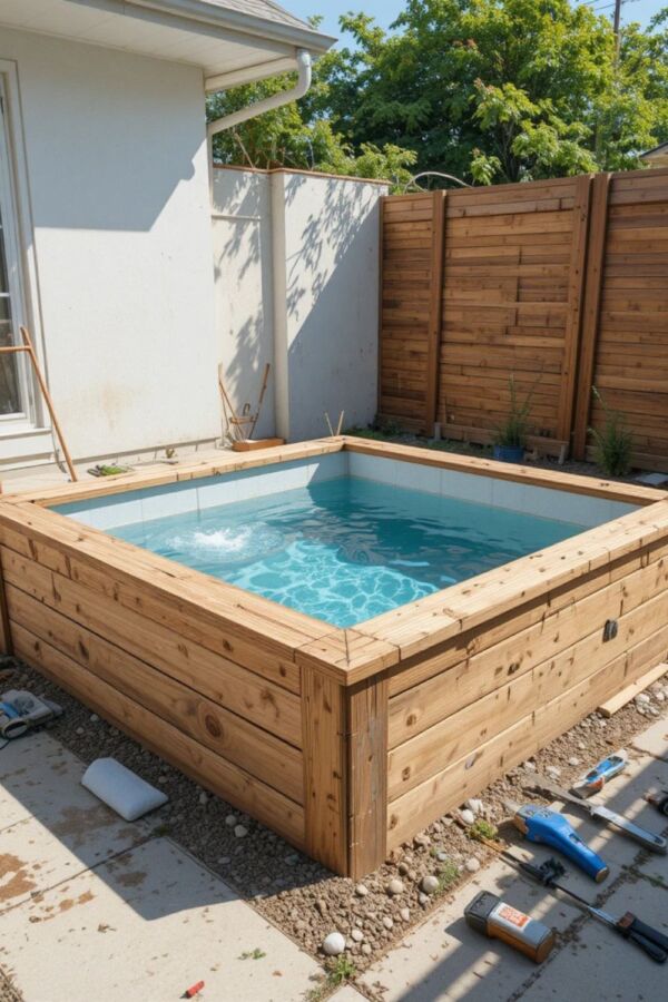 Prix installation mini piscine