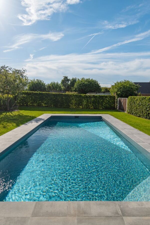 Utilisateurs piscine liner gris