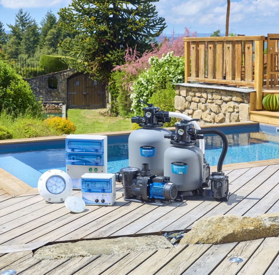 Réglage temps filtration piscine