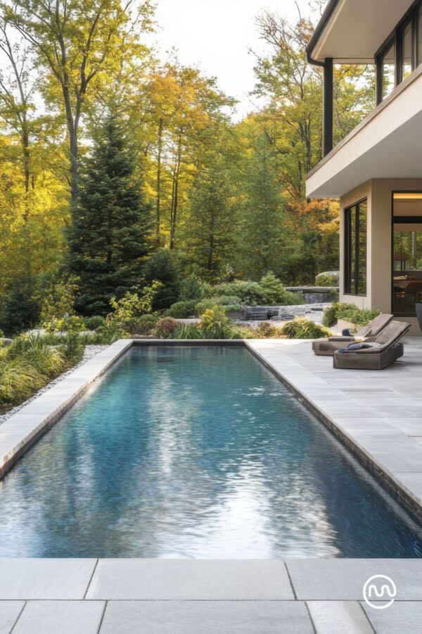 Eau propre piscine sel