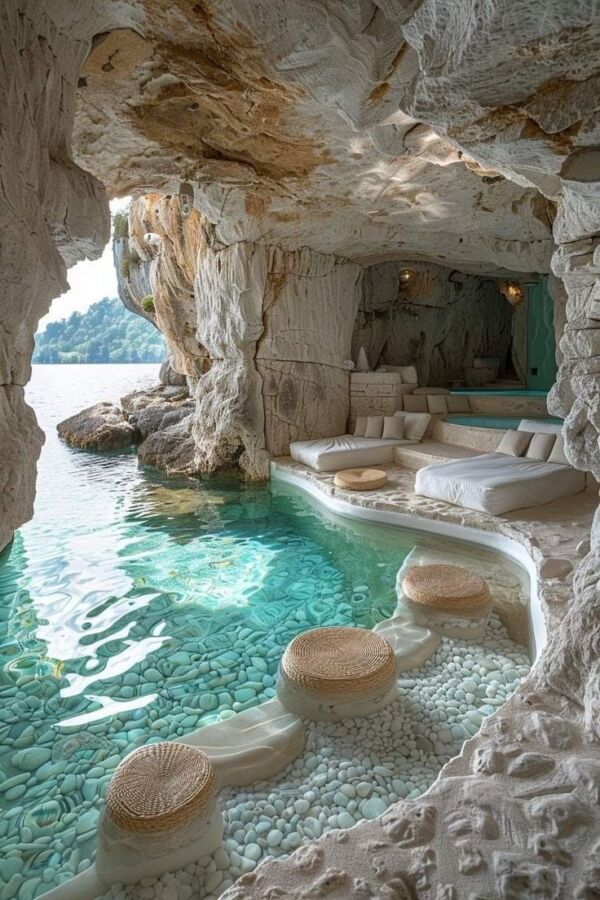 Eau propre piscine sel