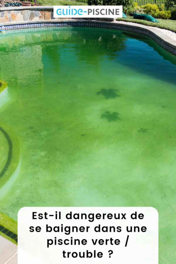 Piscine eau verte solution