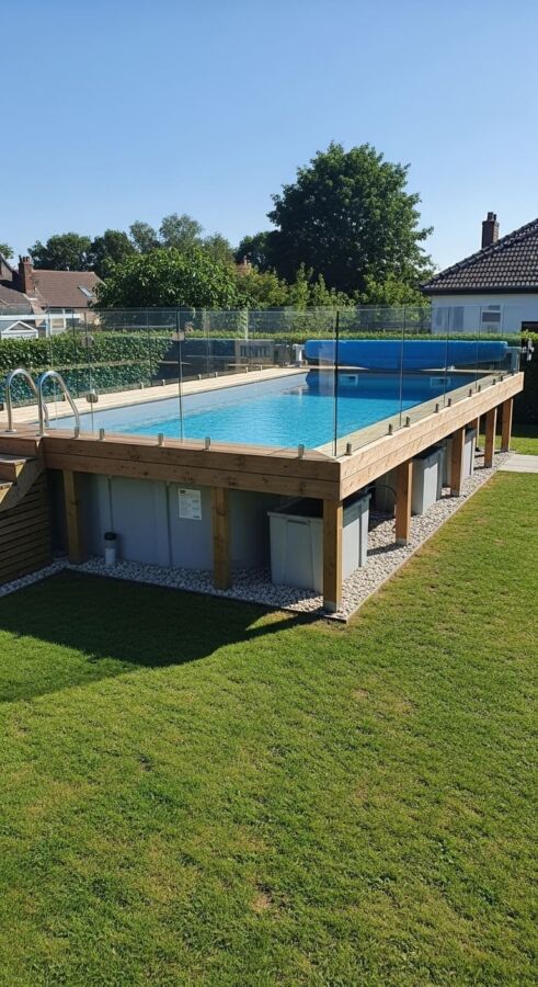 Entretien local technique piscine