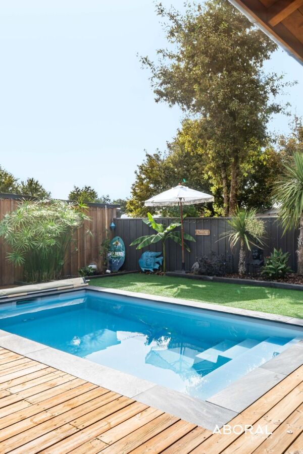 Coût total piscine coque