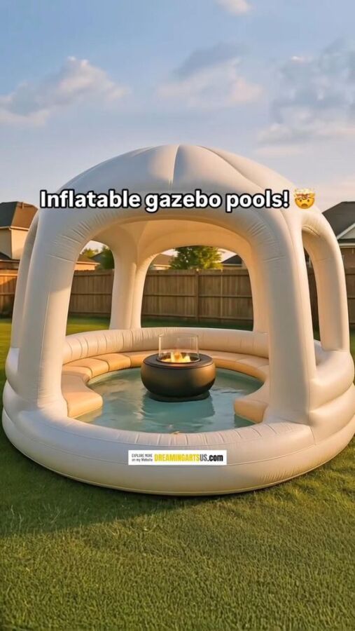 Dôme de piscine transparent