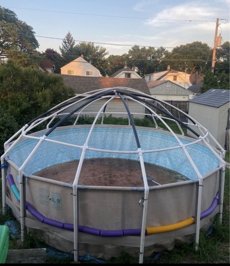 Confort optimal dome piscine