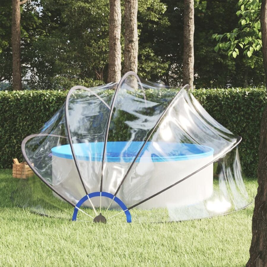 Protection dome piscine hors sol